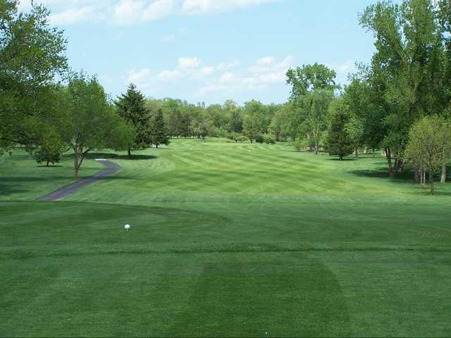 A view from tee #1 at Palatine Hills Golf Course.