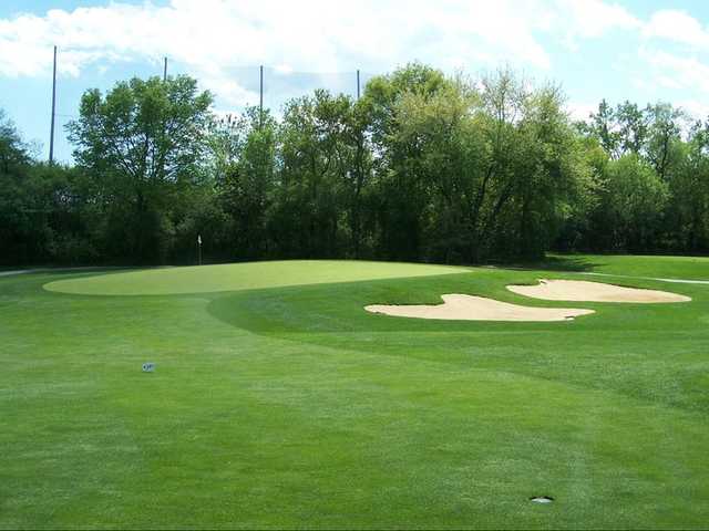 A view of the 2nd green at Palatine Hills Golf Course.