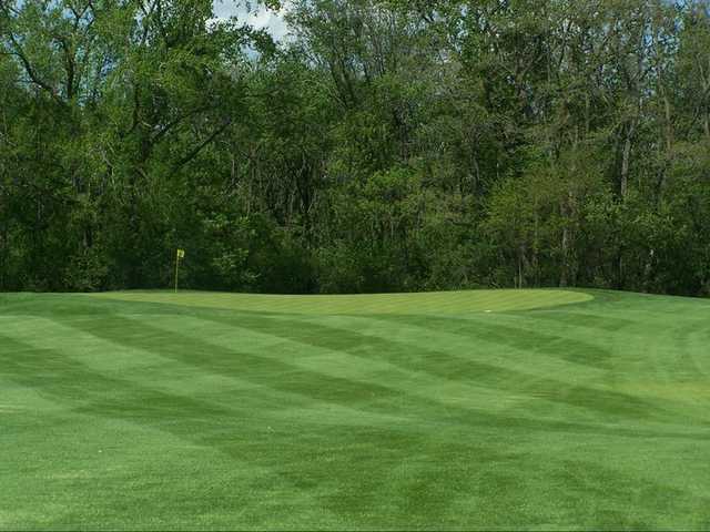 A view of the 4th hole at Palatine Hills Golf Course.