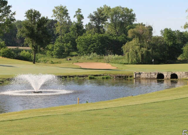 A view of hole #5 at Pekin Country Club.