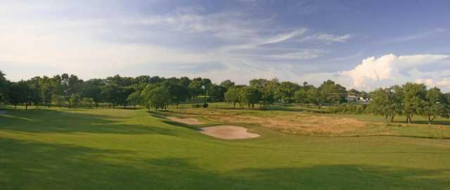 A view from a fairway at Phillips Park Golf Course.