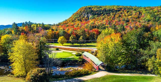 A fall day view from Wentworth Golf Club.