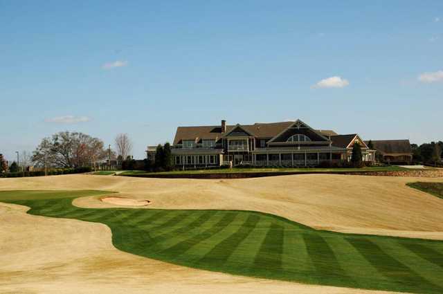 A view of the clubhouse at Cateechee.