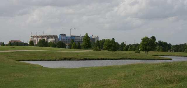 A view from LSU Golf Course.