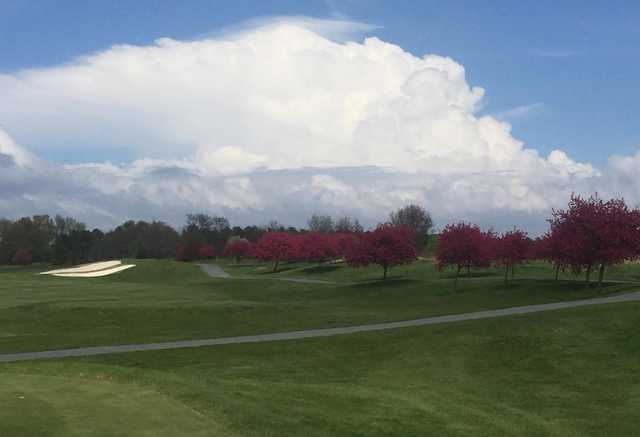 9th tee on River Marsh Golf Club at Hyatt Chesapeake Bay.