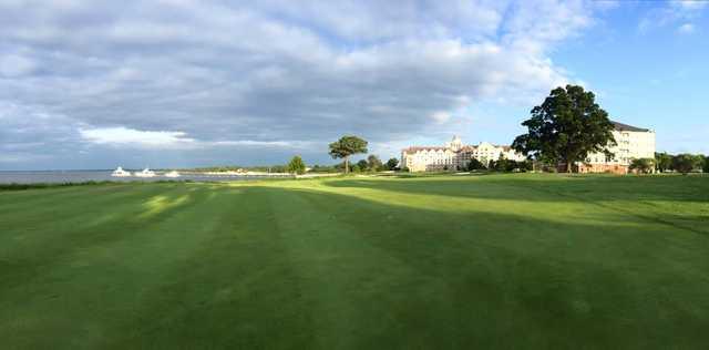 A view from River Marsh Golf Club at Hyatt Chesapeake Bay