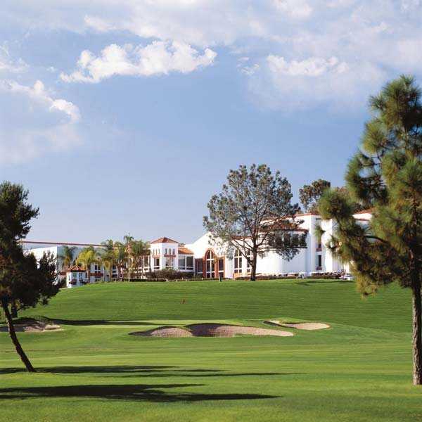 A view of the clubhouse at Omni La Costa Resort & Spa