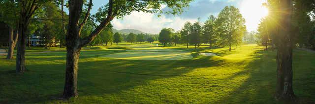 View of the 11th hole from the Old White Course at Greenbrier