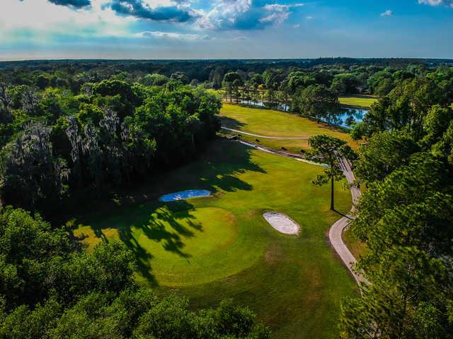 Aerial view from Pebble Creek Golf Club