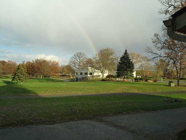 A fall day view from Detwiler Park Golf Course.