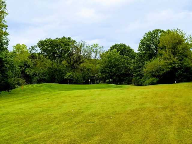 View of a green at Orchards Executive Golf Course