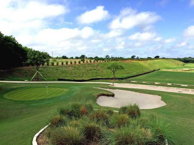 A view of a hole at Star Ranch Golf Course.