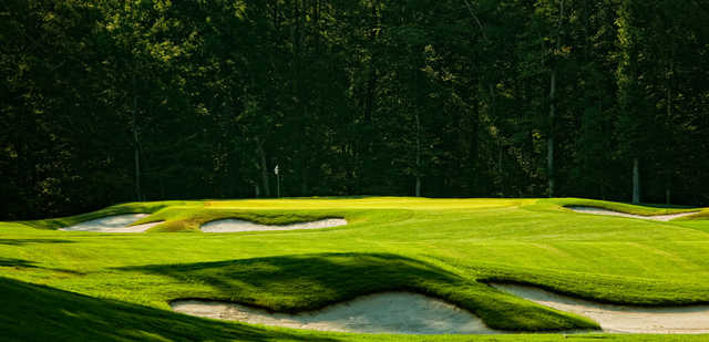 A sunny day view of a hole from The Club At Viniterra.