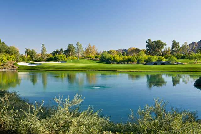 Players Course at Indian Wells Golf Resort: View from #11