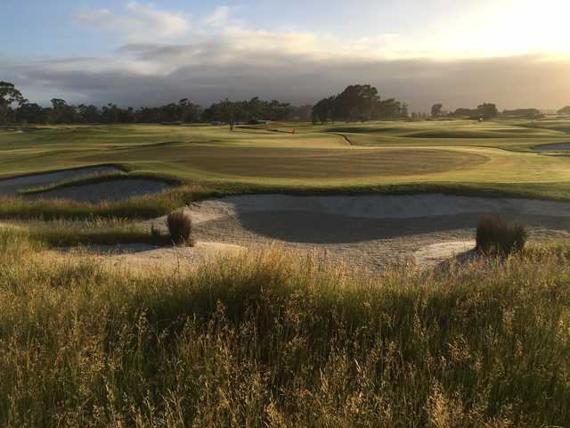 View of a green from South Course at Corica Park