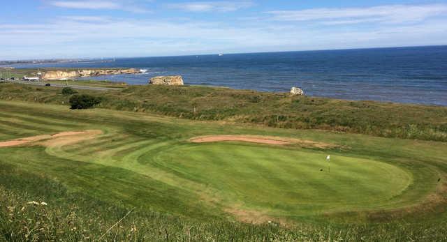 View of the 15th hole from Whitburn Golf Club