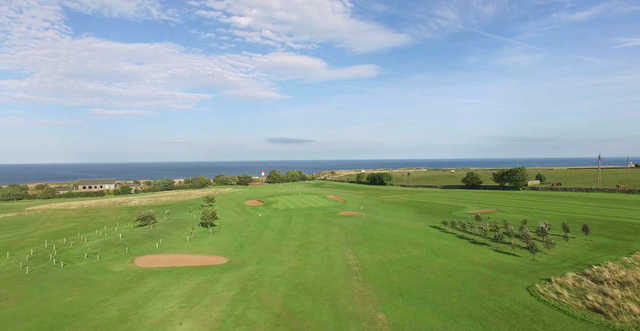 View of the 3rd green at Whitburn Golf Club