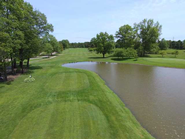 View from the 10th tee at Willow Run Golf Course