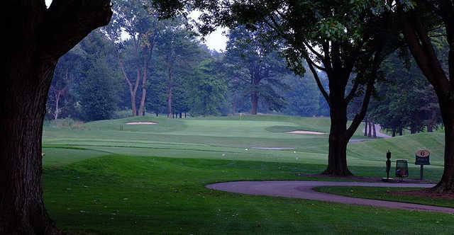 A view of tee #6 at The Sanctuary Golf Club.