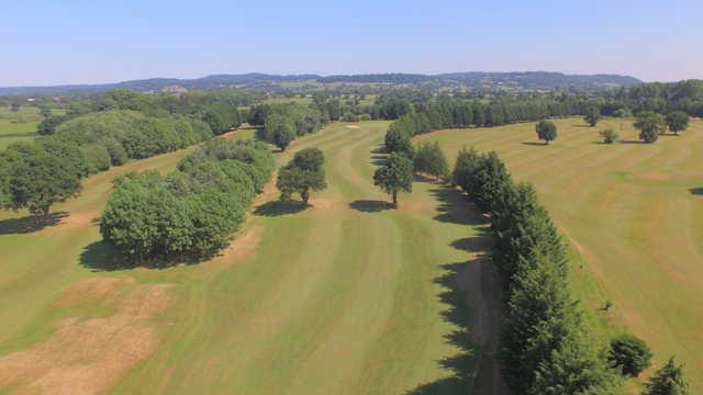 Aerial view from Aldersey Green Golf Club