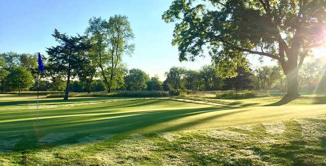 View of the 17th hole at Kensington Metropark