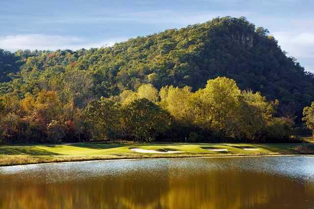 A view over the water from Jewel Golf Club.