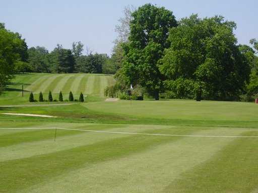 A view of the 2nd hole at Oldham County Country Club