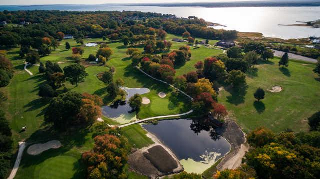 Aerial view from Harbor Lights Golf & Country Club