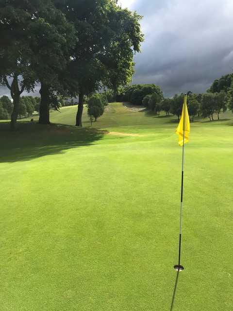 A view from the 11th green at Cowglen Golf Club
