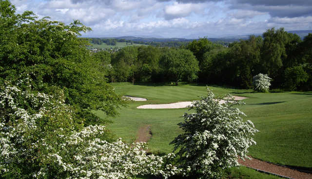 View of the 6th hole at Cochrane Castle Golf Club