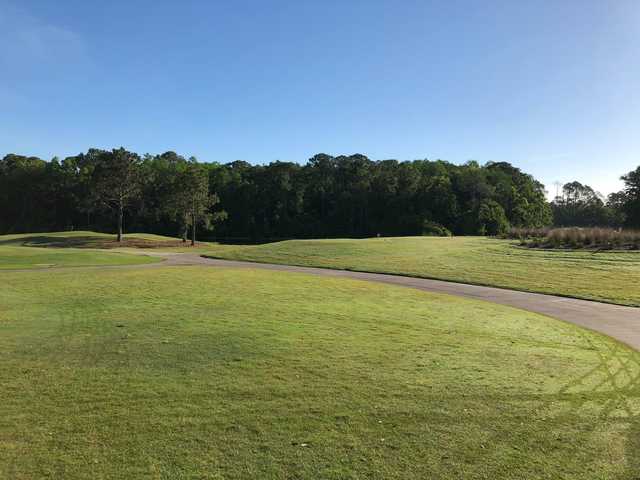 A sunny day view from St. Johns Golf Club.