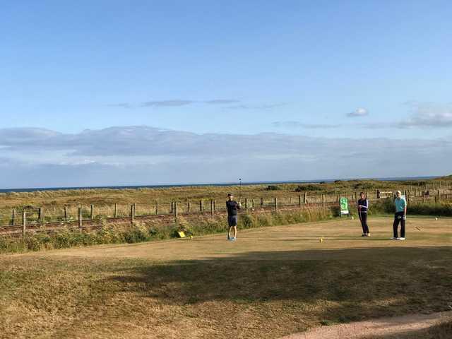 A view from Arbroath Links Golf Course