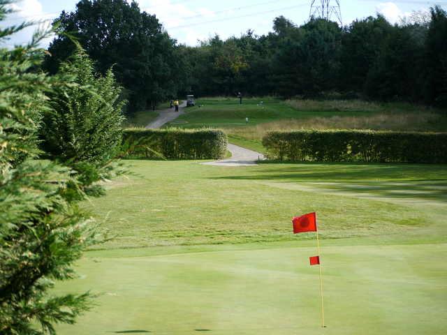 View of a green at Aylesbury Vale Golf Club