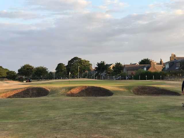 View of the 13th hole from the  Medal Course at Montrose Golf Links