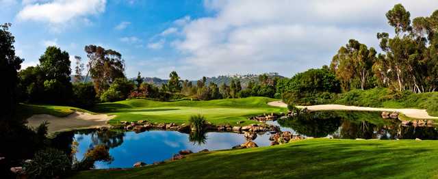 A view of hole #8 at Aviara Golf Club.