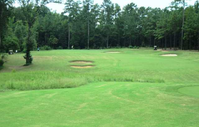 A view of a fairway at Bartram Trail Golf Club.