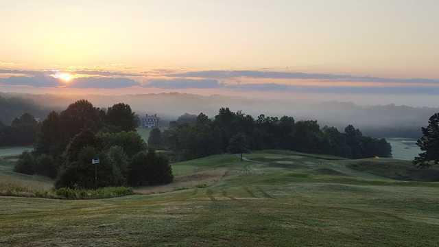 A view from Somerset Farms Golf Course.