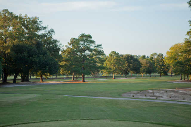 A view of fairway #13 at Camden Country Club.