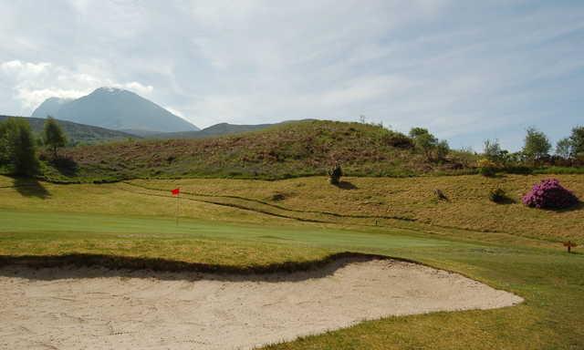View of a green at Fort William Golf Club