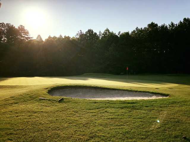 A view of hole #15 at Sanford Golf Course.