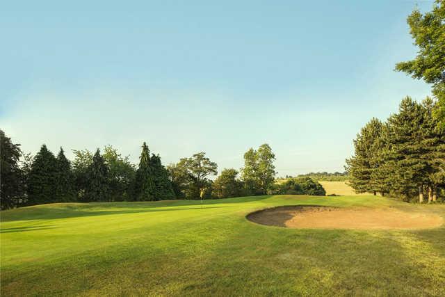 View of the 2nd green from the Championship Course at Stockwood Park Golf Club