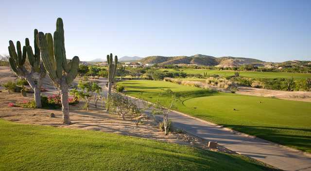A view of a tee at Club Campestre San Jose.