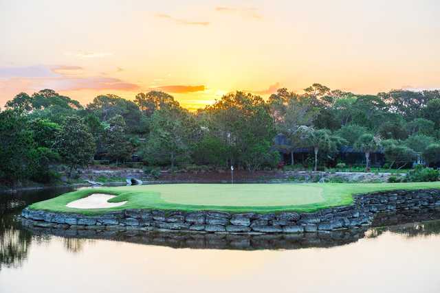 A view of the 8th hole at Grand Haven Golf Club.