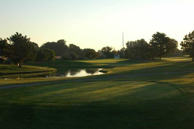 A view from a tee at Saint Clair Shores Country Club.