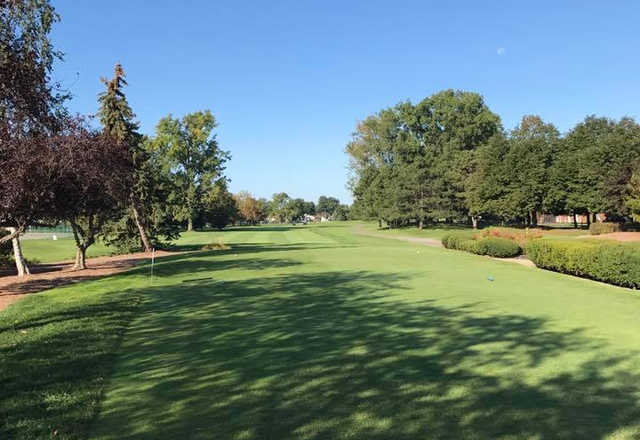 A sunny day view from Saint Clair Shores Country Club.