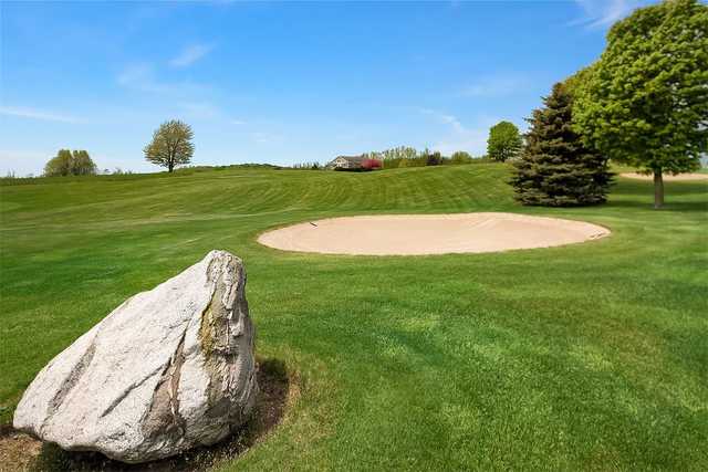 A view of a fairway at Grand View Golf Course.