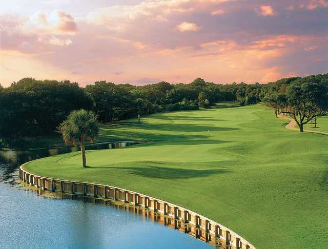 A view of a green at Seabrook Island Resort.