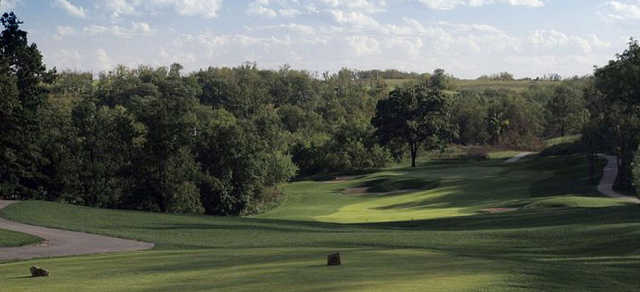 A view from the 3rd tee at Falcon Valley Golf Course.