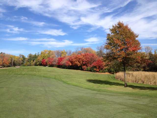 A view of a fairway at Midland Hills Country Club.