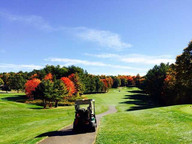 A view of the 6th fairway at Crumpin-Fox Club.